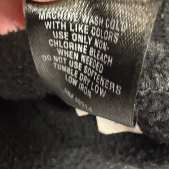 Maryland Terrapins Jacket Mens Small Black Full Zip Fleece Lined Under armour - Picture 7 of 8